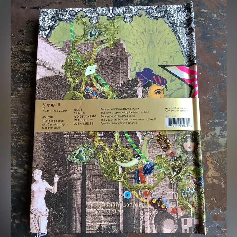 Christian Lacroix Papier Travel Journal Voyage II - Picture 7 of 7